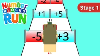 Numberblocks Run Stage1 Studying math