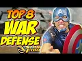 Top 8 Alliance War Defense Teams their counters in Marvel Strike Force Fall 2020 Edition