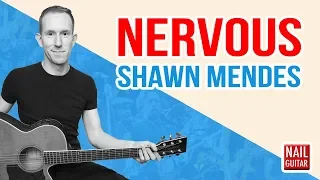 Download Nervous ★ Shawn Mendes ★ Guitar Lesson - Easy Acoustic Tab \u0026 Chords Tutorial MP3