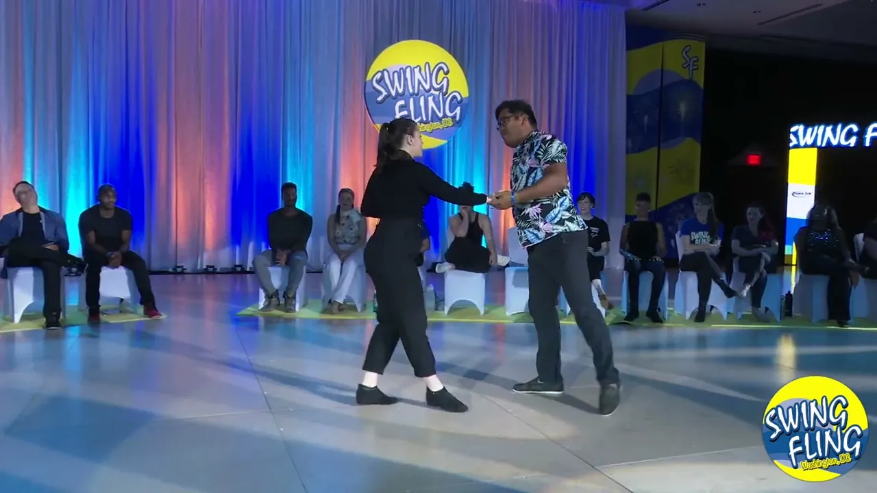 Swing Fling 2023 Invitational Jack & Jill Arjay Centeno & Melodie Paletta