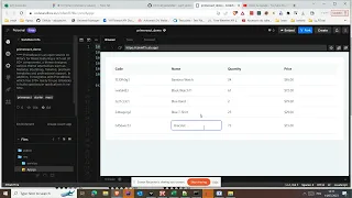 Prime react data table issue comment