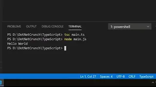 How to Write a Hello World Program Using TypeScript