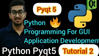 Python Pyqt5 Tutorial 2 Convert ui file to py file