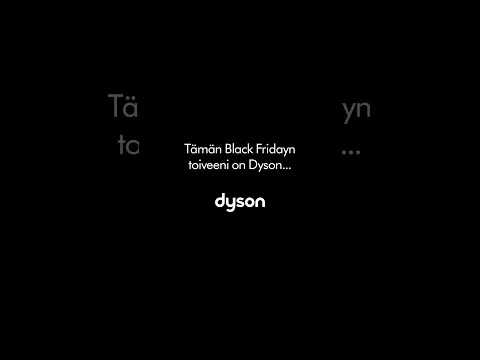 Dysonin Black Friday -tarjoukset