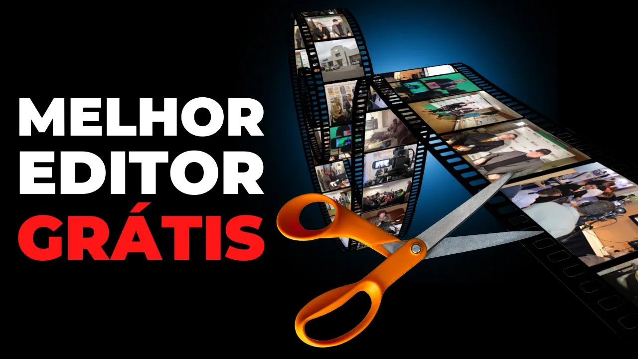 O MELHOR EDITOR DE VÍDEOS! GRATUITO E FÁCIL DE USAR! (2021)