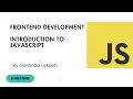 JavaScript Tutorial for Beginner Introduction to JavaScript