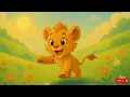 🦁 Bir Küçücük Aslancık Varmış 🦁 Bıdık Çocuk Şarkıları 🦁