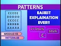 Patterns in C Python and Java Pattern 08 Module 1 Logic Building Placement Interviews