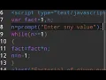 Find Factorial Of a Given Number in JavaScript JavaScript Program for finding Factorial anWriter