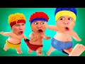 Download Lagu Mini Boom-Boom, Mini Cha-Cha, Mini Lya-Lya and Mini Chicky | D Billions Kids Songs