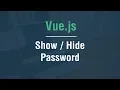 Arabic Show Hide Password on Input Field