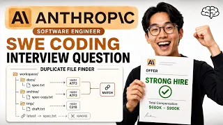 Anthropic SWE Coding Interview Problem Duplicate File Finder Full Walkthrough