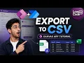 How to Export Data to CSV in Canvas Apps LowCodeFX
