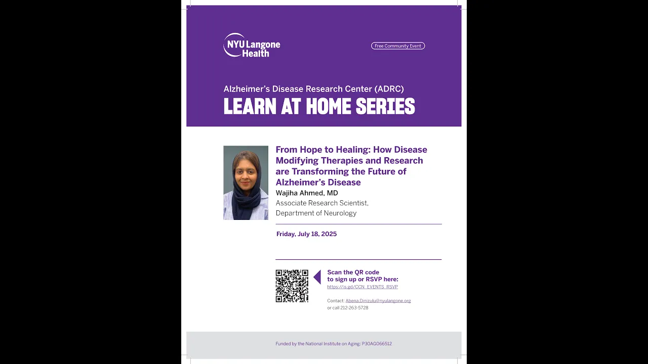 From Hope to Healing: How Disease-Modifying Therapies & Research Are Transforming the Future of AD