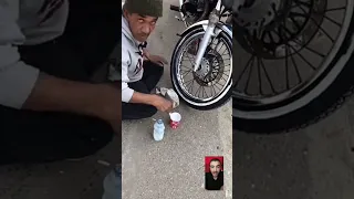 هتخلي الموتوسيكل جديد في 3 ثواني 