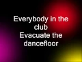 Lagu Cascada - Evacuate The Dancefloor lyrics
