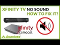 XFINITY TV No Sound - How to FIX Comcast Xfinity