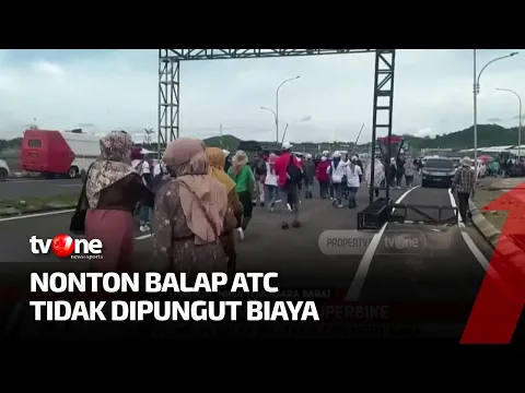 Warga Antusias Nonton Gratis Asia Talent Cup di Sirkuit Mandalika