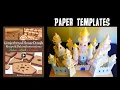 Paper Templates Gingerbread House