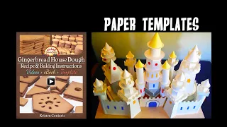 Paper Templates Gingerbread House