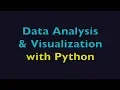 Getting Started with Python Data Analysis and Visualization