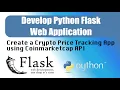 Create Python Flask Web Application Displaying Latest API data