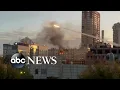 Overnight drone strikes rock Kyiv l GMA