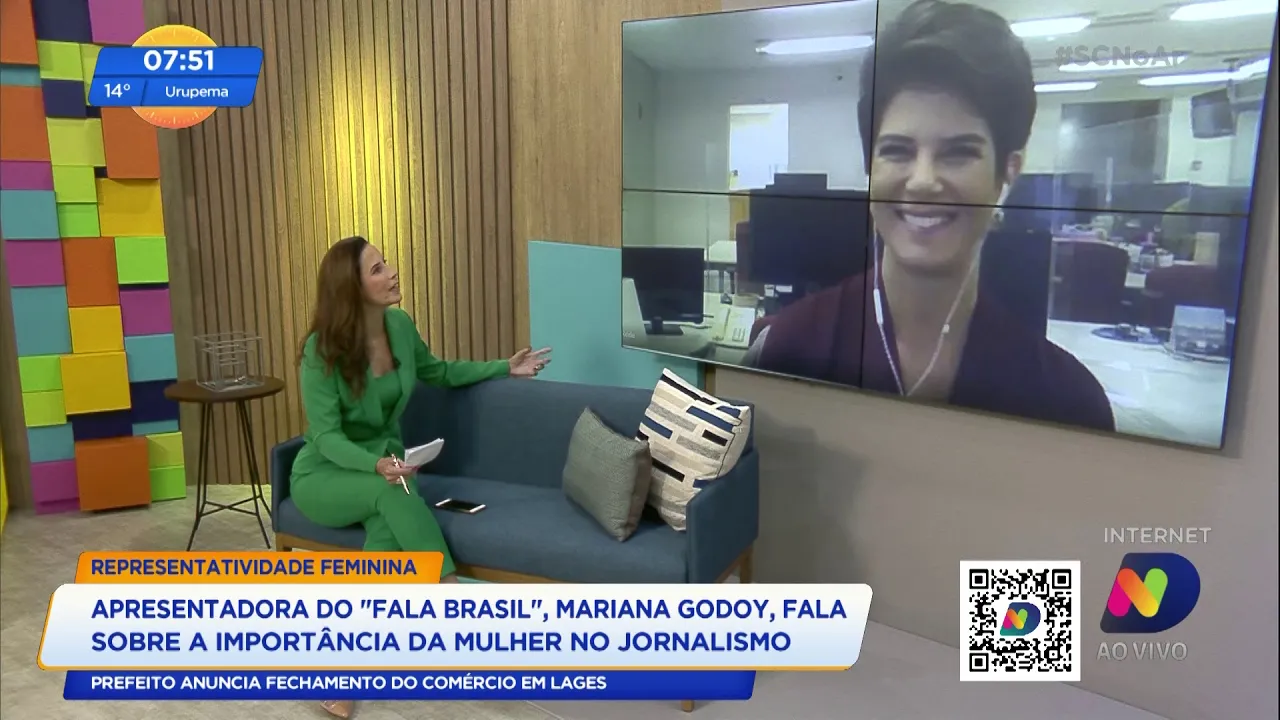 Mariana Godoy fala do momento à frente do novo Fala Brasil
