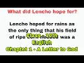 Q What did Lencho hope for