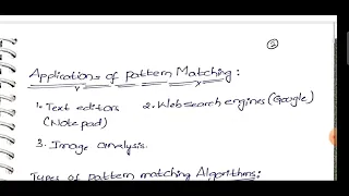 Brute Force Algorithm Pattern Matching Algorithm Data structures