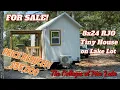 Tiny Home For Sale Price REDUCED 8x24 RJO Tiny House on Wheels on Lake Lot - or buy move offsite