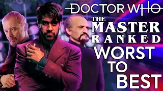 Download THE MASTER RANKED WORST TO BEST | Doctor Who Ranking MP3