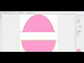 Embird Tutorial - Digitize A Split Easter Egg Applique Design