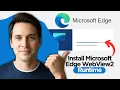 How to Install Microsoft Edge WebView2 Runtime on Windows Easily 2026 Full Guide