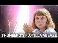 Download Lagu WATCH: Crew of Greta Thunberg's Gaza flotilla claims ship was set on fire by drone