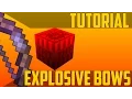 Explosive Custom Bows in Minecraft 1 11 - Command Block Tutorial