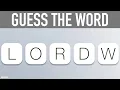 Scrambled Word Game - Guess the Word Game 5 Letter Words