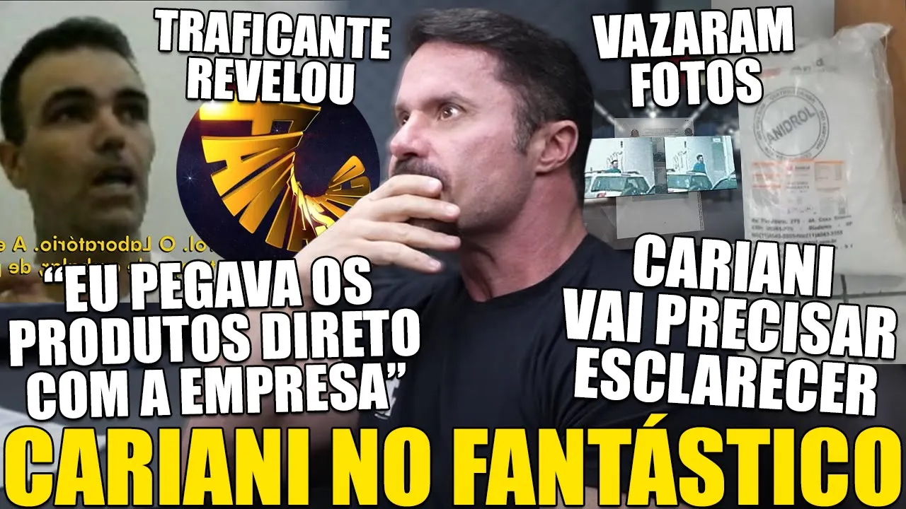 CARIANI NO FANTÁSTICO! TRAFICANTE PRESO DIZ QUE EMPRESA DO CARIANI FORNECIA PRODUTOS PARA ELE