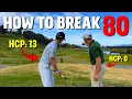 I Helped an Average Golfer Break 80