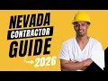 How to Get Your Nevada Contractor License in 2026
