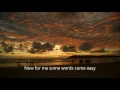 Jackson Browne -  Late for the sky ( Lyrics )
