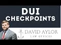 Are DUI Checkpoints Legal in South Carolina Charleston DUI Lawyer