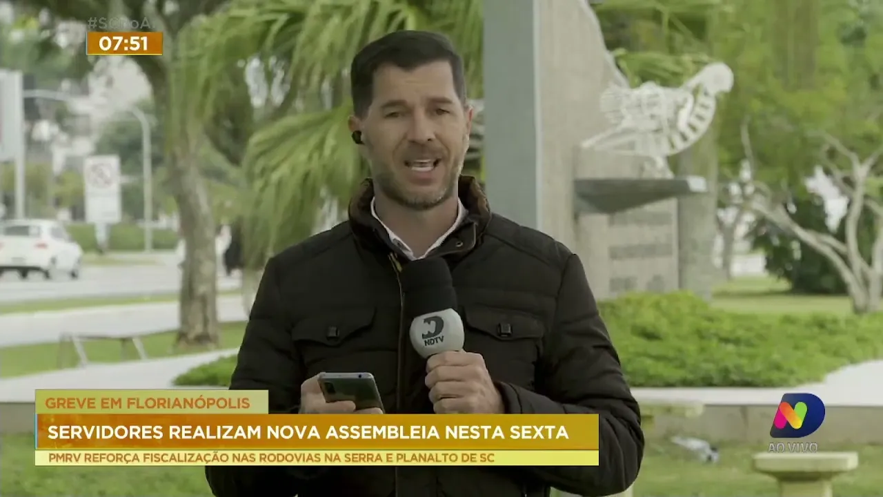 Greve em Florianópolis: servidores realizam nova assembleia nesta sexta