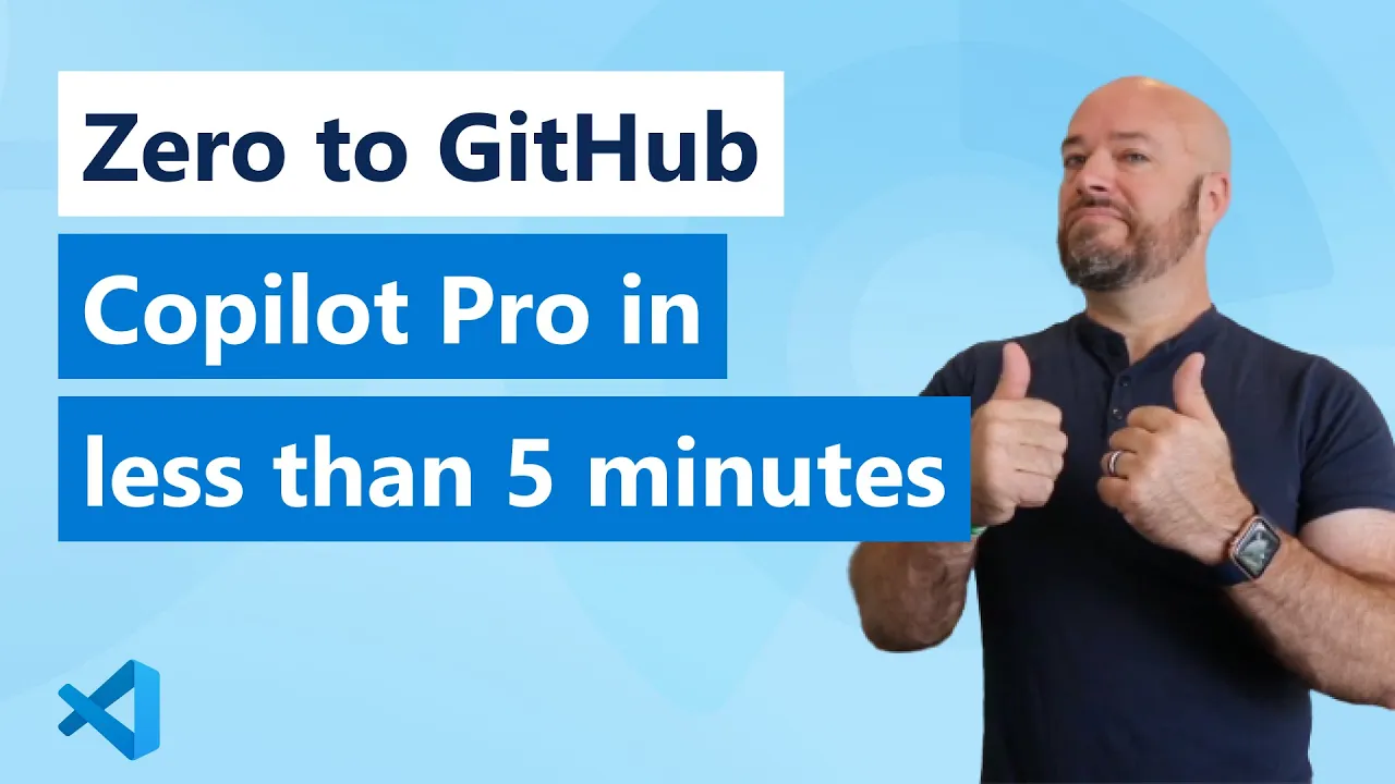Outline Video Get to know GitHub Copilot in VS Code and be productive IMMEDIATELY