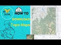 How To Download Topo Maps