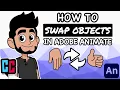 How to Swap and Animate Hands in Adobe Animate Tutorial