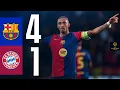 HIGHLIGHTS FC BARCELONA 4 vs 1 BAYERN MUNICH UEFA CHAMPIONS LEAGUE