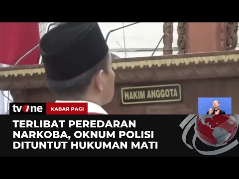 Eks Kasat Narkoba Polres Lampung Selatan Dituntut Hukuman Mati