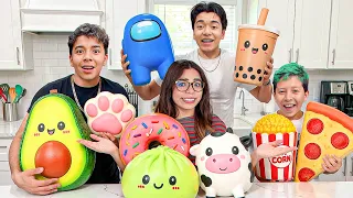 CORTAMOS SQUISHIES VIRALES PARA VER QUÉ TIENEN DENTRO 😱 | Susy Mouriz
