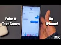 How To Make A Fake Text Conversation On An iPhone